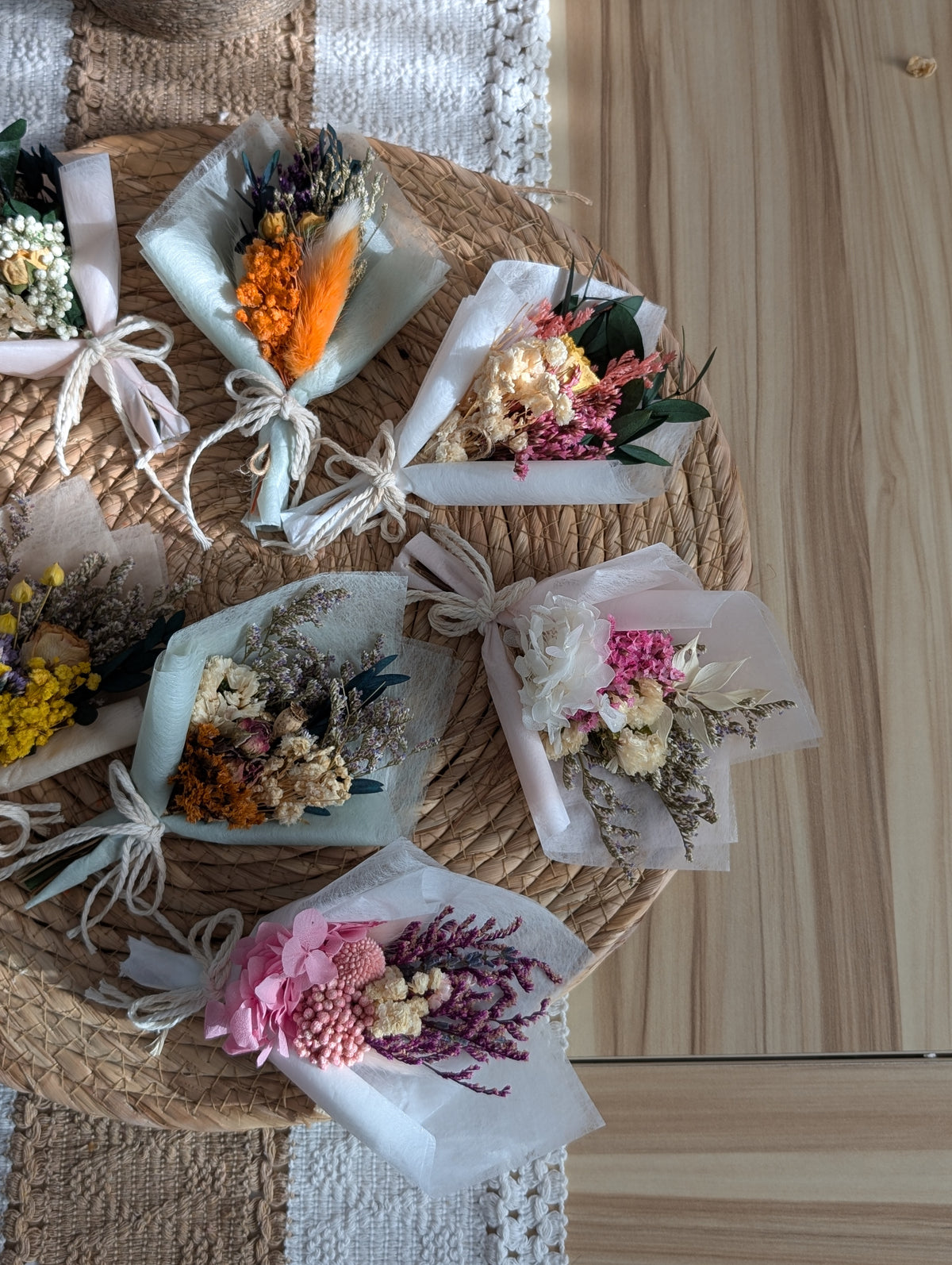Mini Real-Flower Bouquet